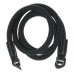 Rope Camera Strap Leica Black Braided Nylon Leather Trim