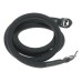Rope Camera Strap Leica Black Braided Nylon Leather Trim