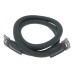 Rope Camera Strap Leica Black Braided Nylon Leather Trim