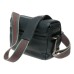 Oberwerth Classic Q Leather Camera Bag Dark Blue Handmade