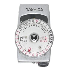 Yashica camera Hot shu light exposure f/stop meter vintage
