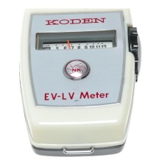 Koden EV-LV hand held light exposure f/stop meter vintage case manual