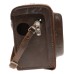 Ricohflex TLR vintage film camera antique leather case in used condition