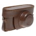 Rangefinder 35mm vintage film camera antique leather case