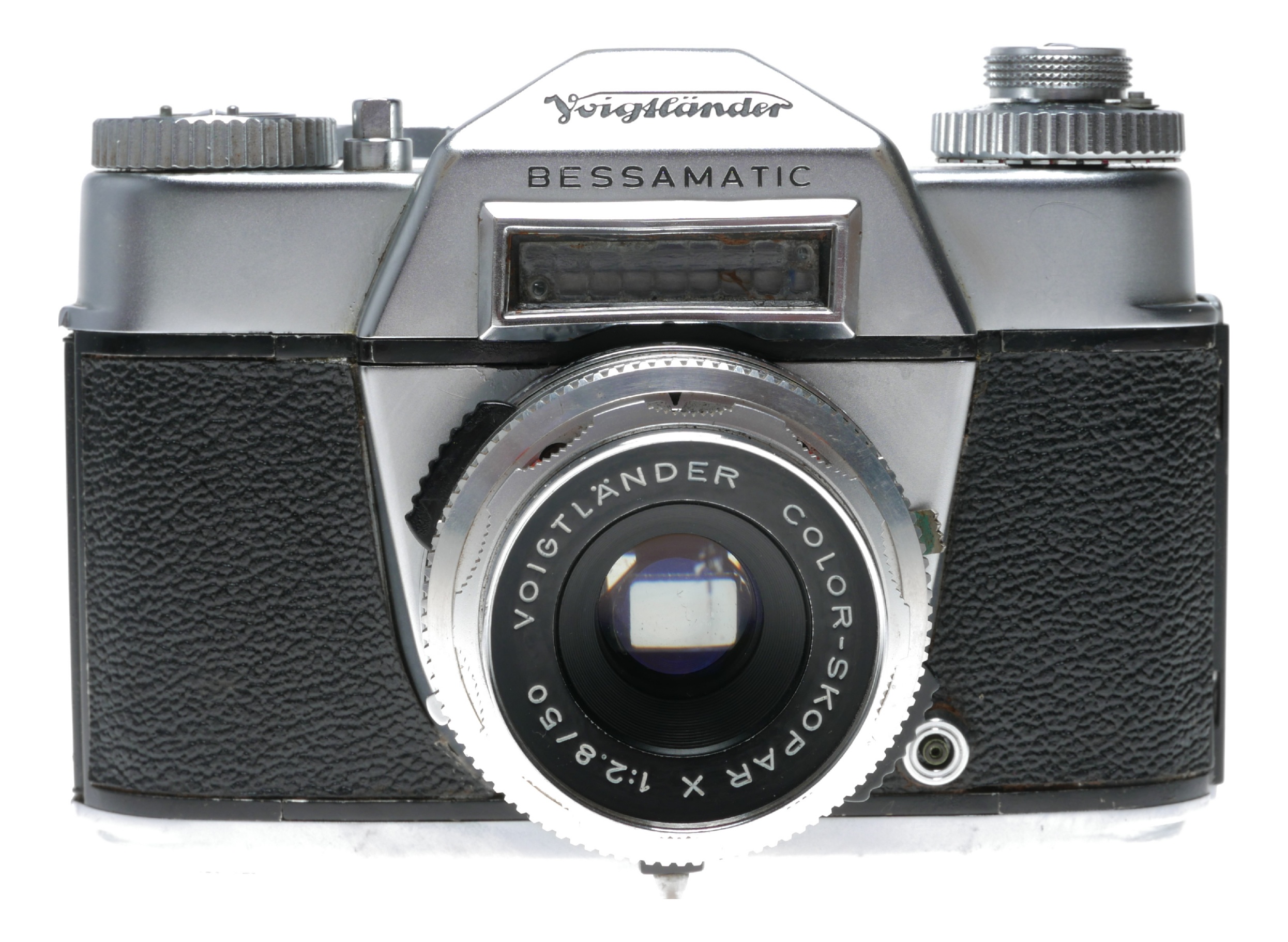Voigtlander Bessamatic 35mm Film SLR Camera Color-Skopar X 1:2.8/50